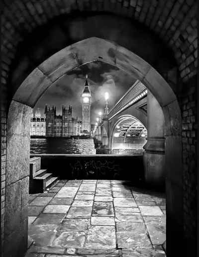 The arch on Thames, London